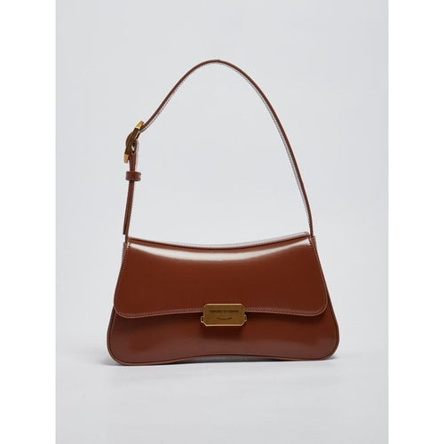 Load image into Gallery viewer, EMPORIO ARMANI BRUSHED-FINISH BAGUETTE SHOULDER BAG - Yooto
