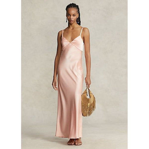 Load image into Gallery viewer, POLO RALPH LAUREN SLEEVELESS SATIN GOWN - Yooto
