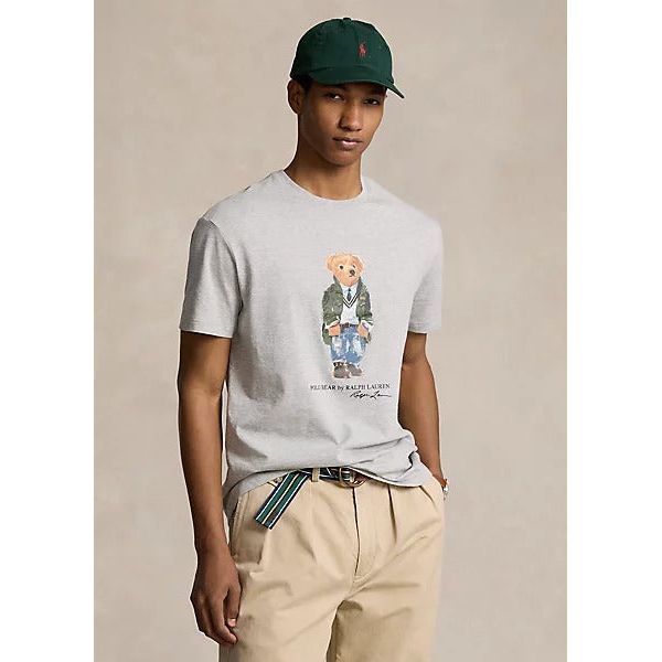 POLO RALPH LAUREN CLASSIC FIT POLO BEAR JERSEY T-SHIRT - Yooto