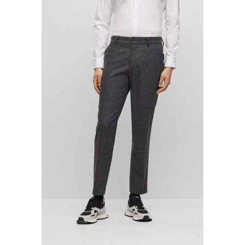 Load image into Gallery viewer, BOSS SLIM-FIT FORMAL TROUSERS IN STRETCH MATERIAL - Yooto
