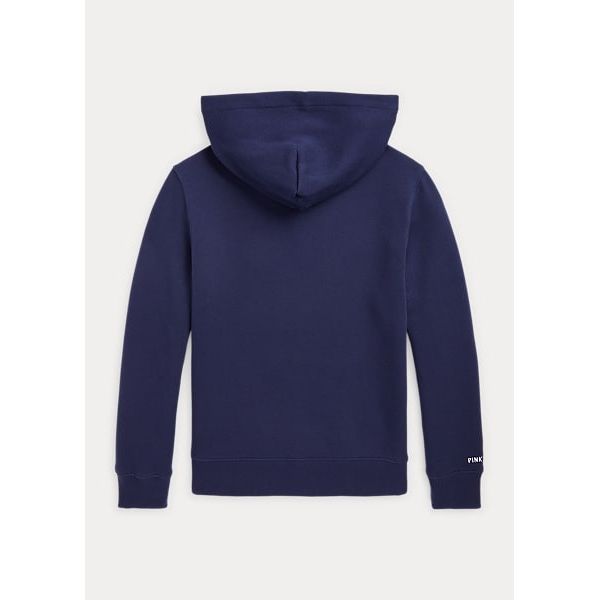 POLO RALPH LAUREN PINK PONY FLEECE HOODIE - Yooto