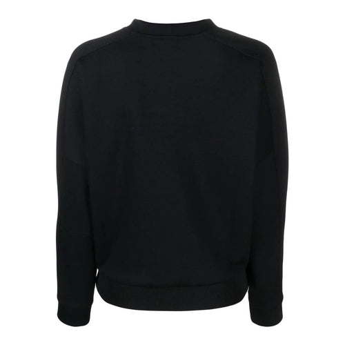 Load image into Gallery viewer, EMPORIO ARMANI TWO-WAY STRETCH, DOUBLE-JERSEY SWEATSHIRT WITH VIA BORGONUOVO 11 LOGO - Yooto
