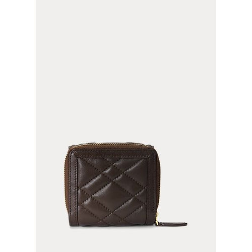 Load image into Gallery viewer, POLO RALPH LAUREN POLO ID QUILTED LEATHER COMPACT WALLET - Yooto
