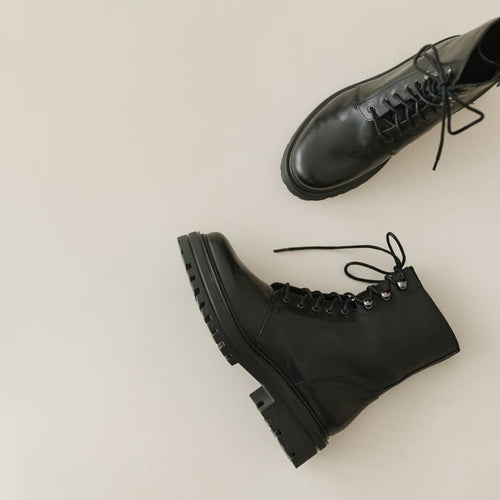 Load image into Gallery viewer, JONAK PARIS LACE-UP BOOTS - Yooto
