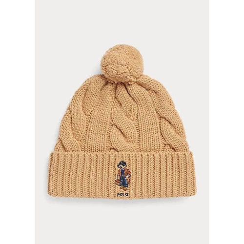 Ralph Lauren Polo Bear Motif Knit outlets Beanie Girls 2T-4T