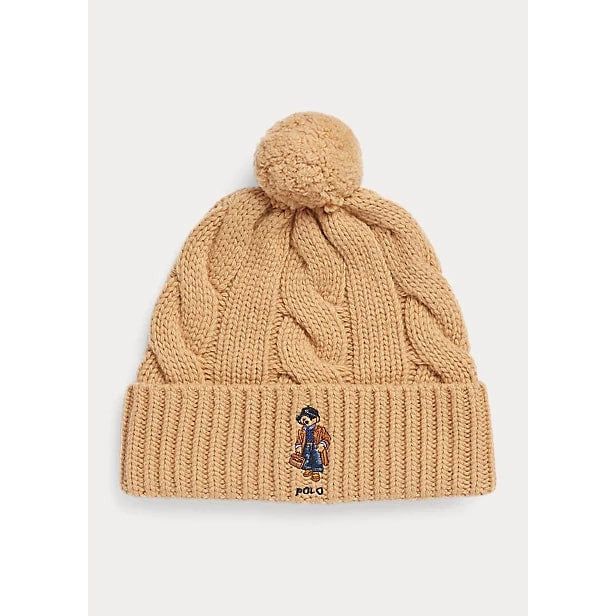 POLO RALPH LAUREN POLO BEAR BEANIE IN WOOL BLEND - Yooto