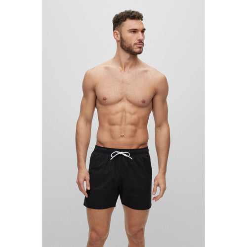 Load image into Gallery viewer, BOSS SWIM SHORTS WITH TYPICAL BRAND STRIPES AND LOGO - Yooto
