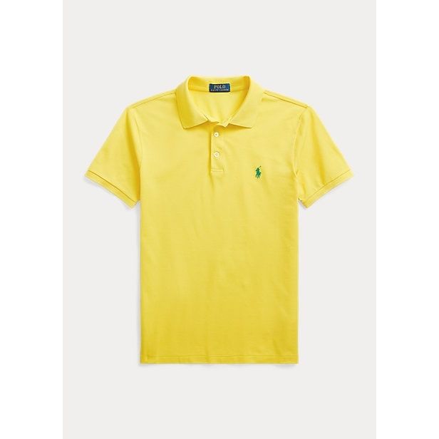 POLO RALPH LAUREN SLIM FIT STRETCH MESH POLO SHIRT - Yooto