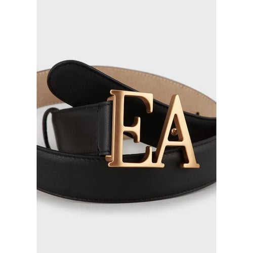 Load image into Gallery viewer, EMPORIO ARMANI LEATHER BELT WITH MOULDED EA BUCKLE - Yooto
