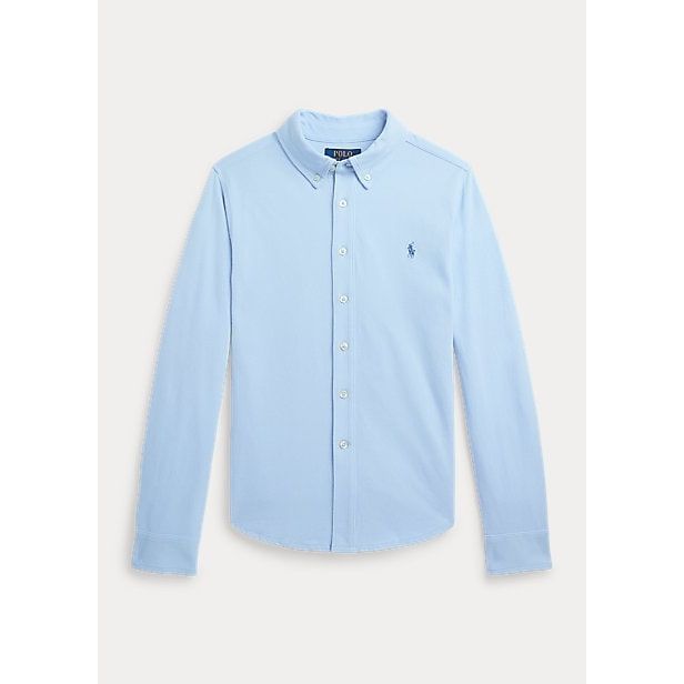 POLO RALPH LAUREN FEATHERWEIGHT COTTON MESH SHIRT - Yooto