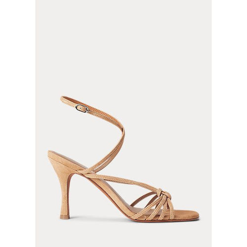 Load image into Gallery viewer, POLO RALPH LAUREN SUEDE KNOTTED SANDAL - Yooto
