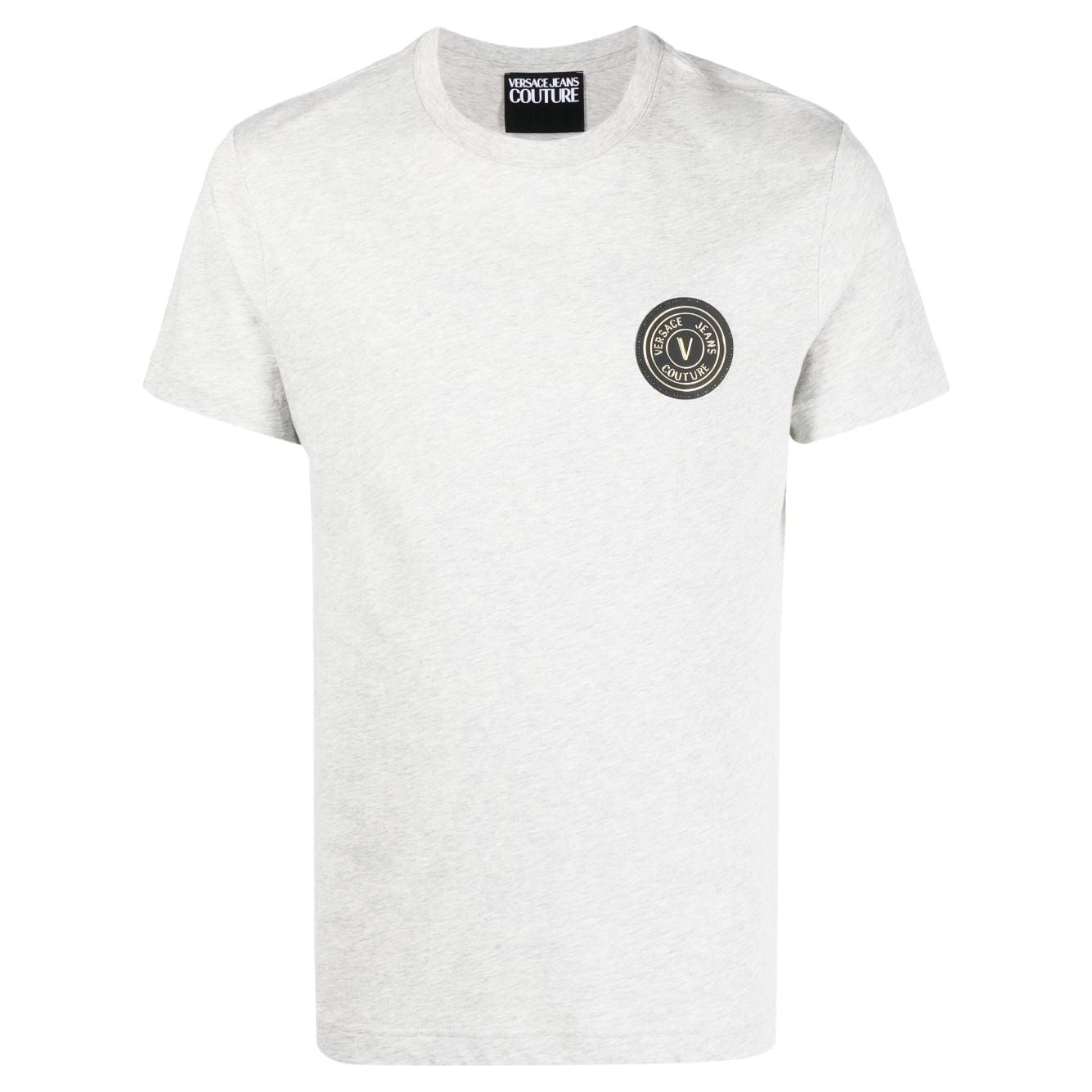 VERSACE JEANS COUTURE "PATCH" COTTON T-SHIRT - Yooto