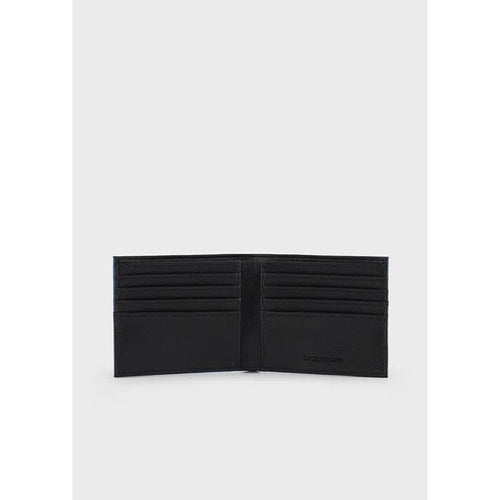 Load image into Gallery viewer, EMPORIO ARMANI SAFFIANO LEATHER CARD HOLDER WALLET WITH RUBBERISED EAGLE - Yooto
