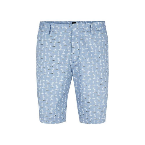 Load image into Gallery viewer, BOSS STRETCH-COTTON SLIM-FIT SHORTS WITH SEASONAL PRINT - Yooto
