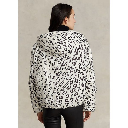 Load image into Gallery viewer, Polo Ralph Lauren Leopard-Print Hooded Down Coat - Yooto
