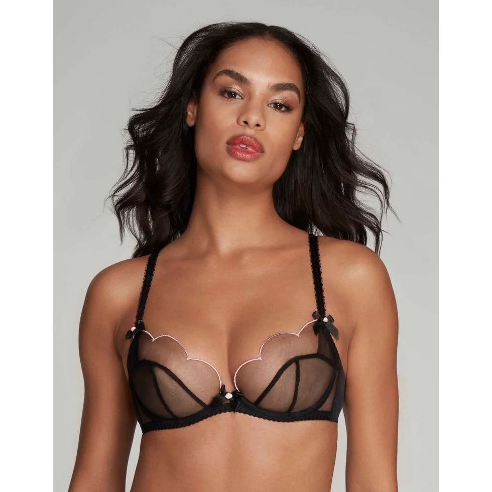 AGENT PROVOCATEUR LORNA-PLUNGE UNDERWIRED BRA - Yooto