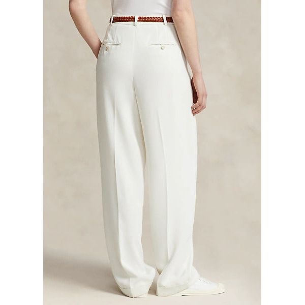 POLO RALPH LAUREN PLEATED STRAIGHT-LEG TROUSER - Yooto