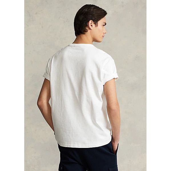 POLO RALPH LAUREN CLASSIC FIT HEAVYWEIGHT JERSEY T-SHIRT - Yooto