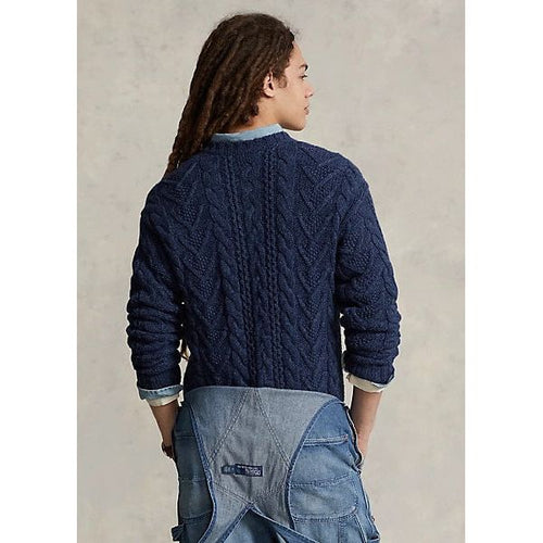 Load image into Gallery viewer, POLO RALPH LAUREN COTTON-BLEND FISHERMAN&#39;S JUMPER
SAVE TO WISHLIST - Yooto
