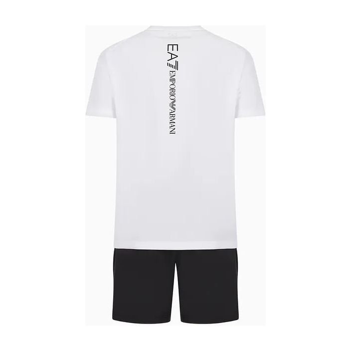 EA7 DYNAMIC ATHLETE T-SHIRT AND SHORTS SET IN VENTUS7 TECHNICAL FABRIC - Yooto