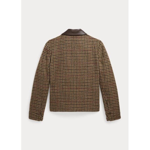 POLO RALPH LAUREN PLAID WOOL JACKET - Yooto