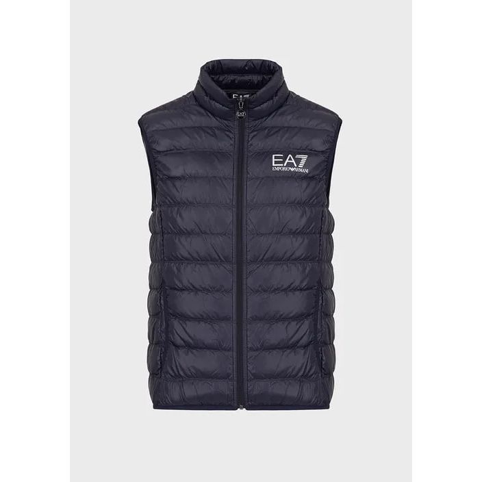EA7 CORE IDENTITY PACKABLE GILET WITH HOOD - Yooto