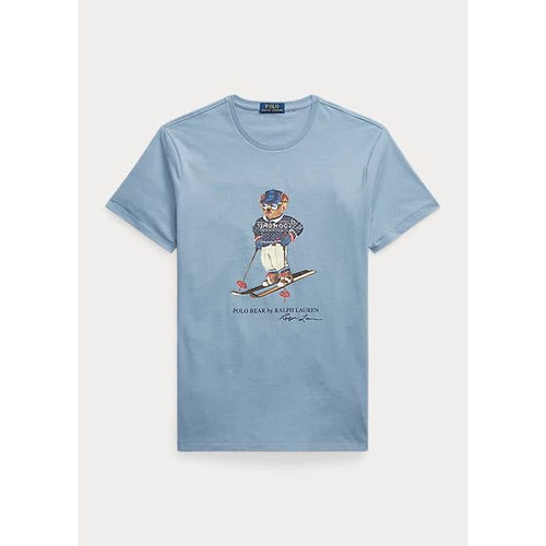 Load image into Gallery viewer, POLO RALPH LAUREN CUSTOM SLIM FIT POLO BEAR JERSEY T-SHIRT - Yooto
