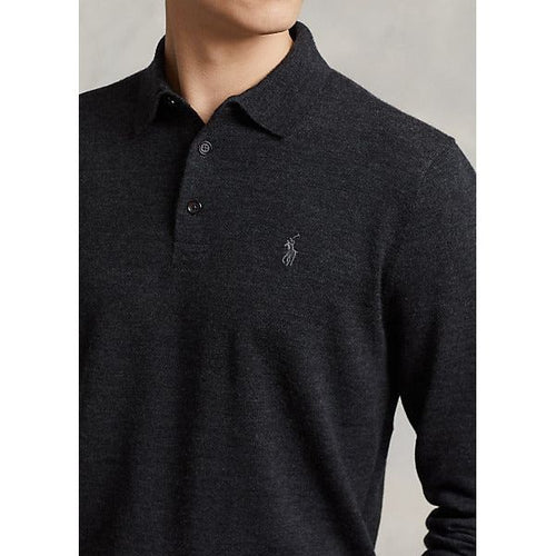 Load image into Gallery viewer, POLO RALPH LAUREN WASHABLE WOOL POLO-COLLAR JUMPER - Yooto
