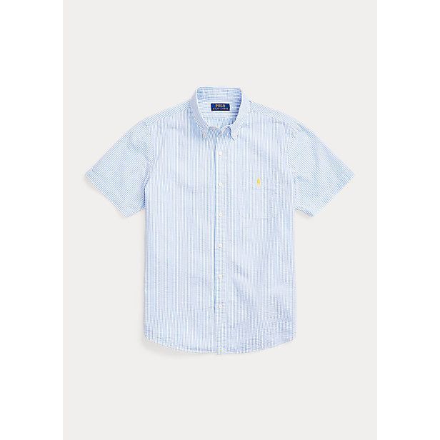 POLO RALPH LAUREN CUSTOM FIT SEERSUCKER SHIRT - Yooto