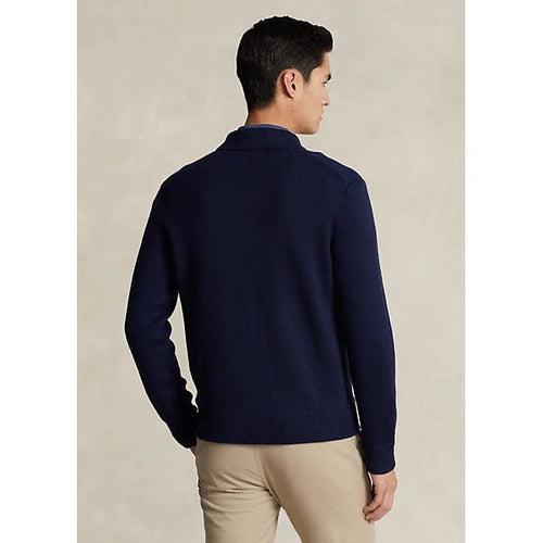 Load image into Gallery viewer, POLO RALPH LAUREN WASHABLE WOOL FULL-ZIP JUMPER - Yooto
