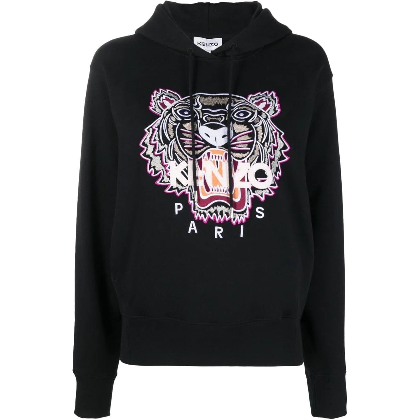 Kenzo Tiger Head embroidered hoodie - Yooto