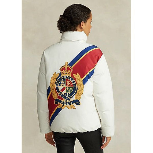 Load image into Gallery viewer, POLO RALPH LAUREN WATER-RESISTANT CREST MOTIF DOWN JACKET - Yooto
