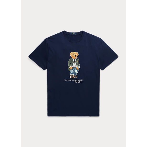 POLO RALPH LAUREN CLASSIC FIT POLO BEAR JERSEY T-SHIRT - Yooto