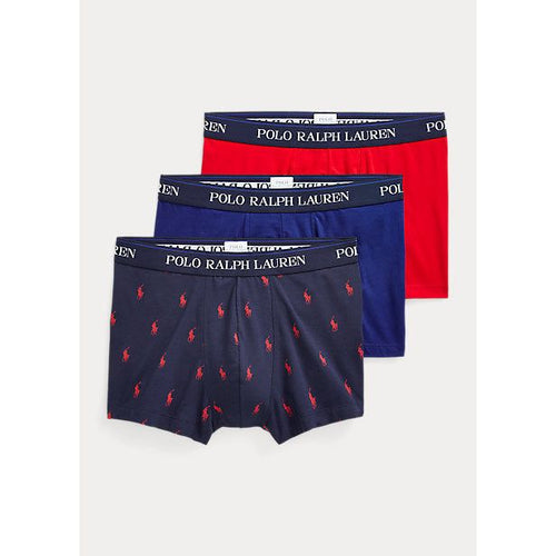 Load image into Gallery viewer, POLO RALPH LAUREN CLASSIC STRETCH COTTON TRUNK 3-PACK - Yooto
