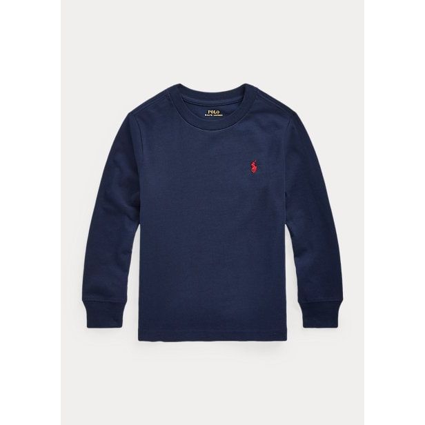 Polo Ralph Lauren Cotton Jersey Long-Sleeve Tee - Yooto