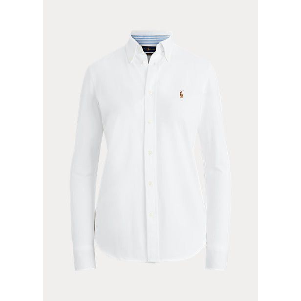 POLO RALPH LAUREN KNIT COTTON OXFORD SHIRT - Yooto