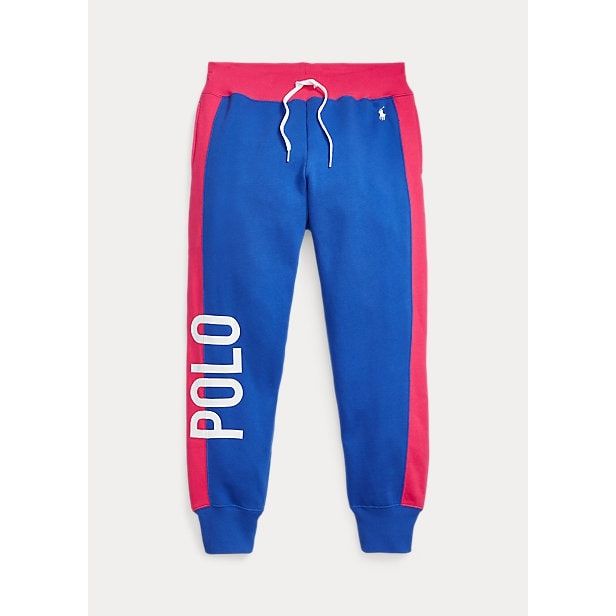 Polo Ralph Lauren Block fleece jogging pants - Yooto