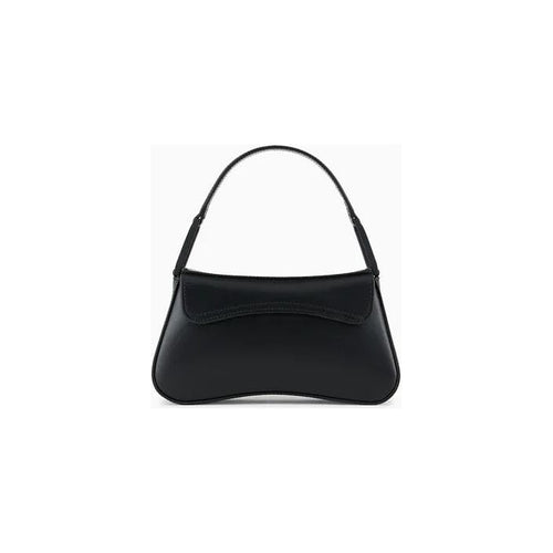 Load image into Gallery viewer, EMPORIO ARMANI BAGUETTE SHOULDER BAG WITH LEATHER SHOULDER STRAP - Yooto
