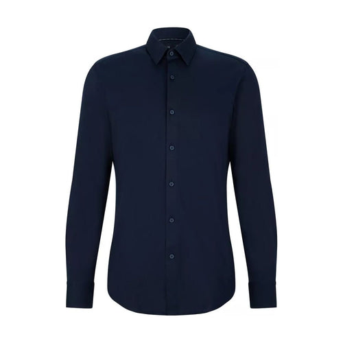 Load image into Gallery viewer, BOSS SLIM-FIT SHIRT IN PERFORMANCE-STRETCH COTTON-BLEND JERSEY - Yooto
