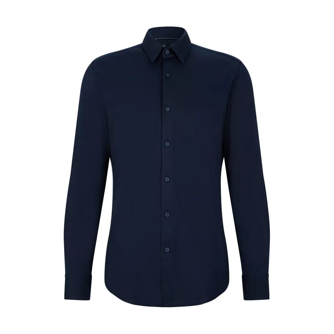 BOSS SLIM-FIT SHIRT IN PERFORMANCE-STRETCH COTTON-BLEND JERSEY - Yooto