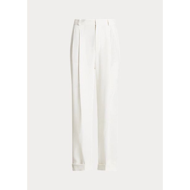 POLO RALPH LAUREN PLEATED STRAIGHT-LEG TROUSER - Yooto