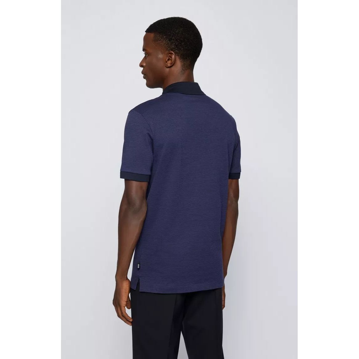 BOSS SLIM-FIT POLO SHIRT IN MERCERISED ORGANIC COTTON - Yooto