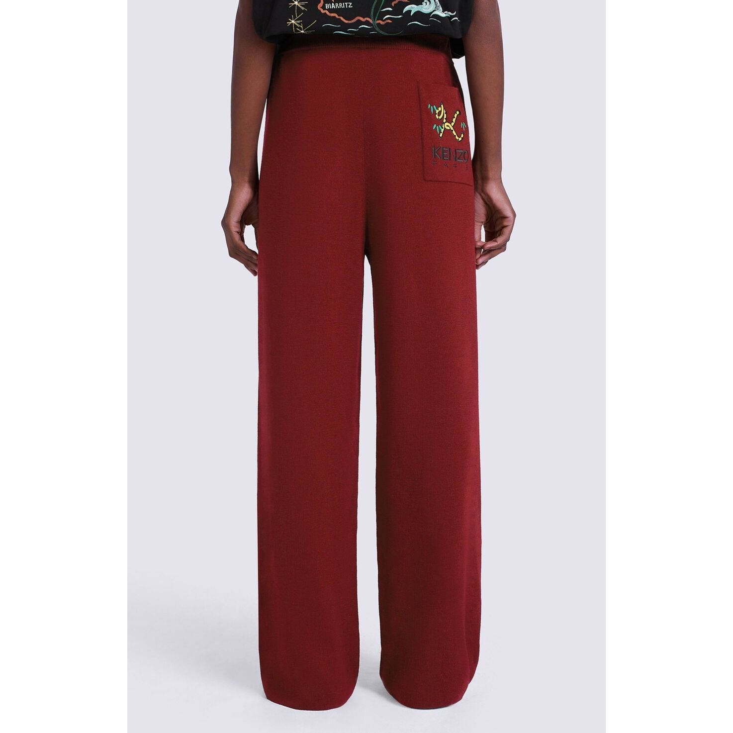 KENZO 'TIGER TAIL K' FLARED TROUSERS - Yooto