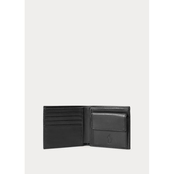 POLO RALPH LAUREN LEATHER BILLFOLD WALLET - Yooto