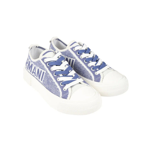 Load image into Gallery viewer, EMPORIO ARMANI  KIDS SNEAKERS WITH LOGO - Yooto
