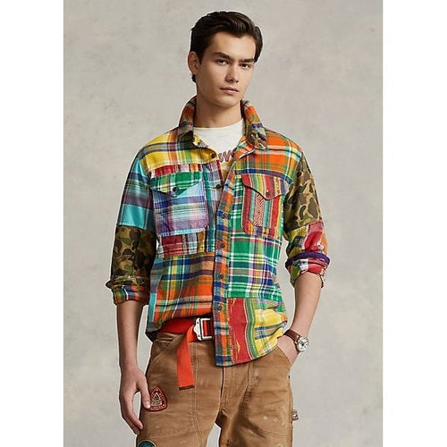 Load image into Gallery viewer, POLO RALPH LAUREN CLASSIC FIT PATCHWORK SHIRT - Yooto
