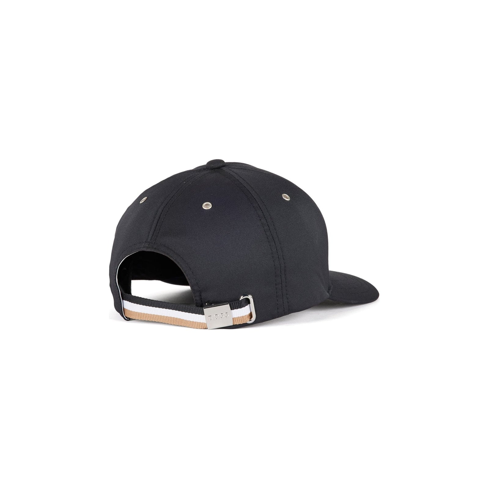 STRETCH-TWILL CAP WITH EMBROIDERED LOGO - Yooto