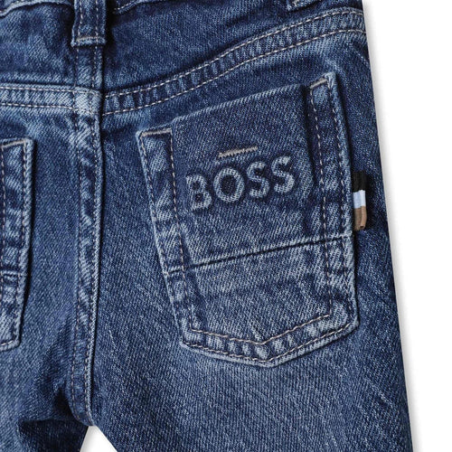 Load image into Gallery viewer, BOSS KIDS STRAIGHT-CUT JEANS - Yooto
