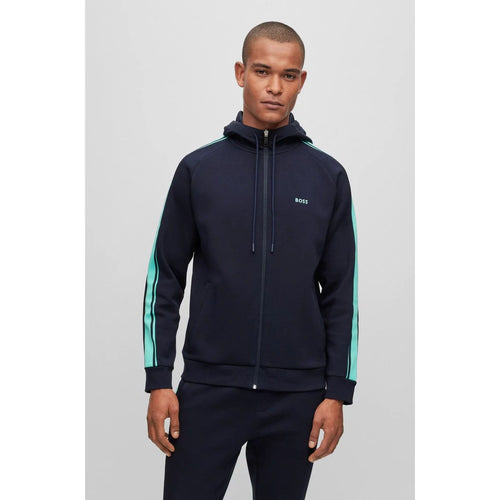 Load image into Gallery viewer, BOSS REGULAR-FIT TRACKSUIT WITH LOGOS AND PIPING - Yooto
