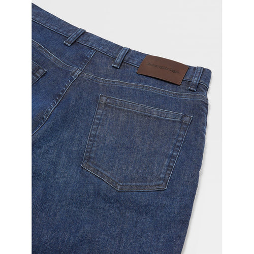 Ներբեռնեք պատկերը Պատկերասրահի դիտիչում՝ Light Blue 3-ply Cotton 5-Pocket Jeans - Yooto
